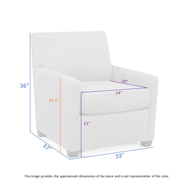 Birch Lane™ Delavan 33" Club Chair in Revolution Performance Fabrics